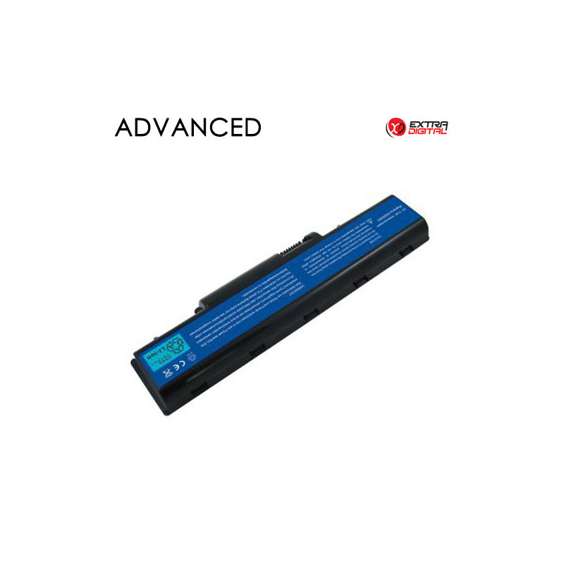 Laptop battery GATEWAY AS09A61, 5200mAh, Extra Digital Advanced