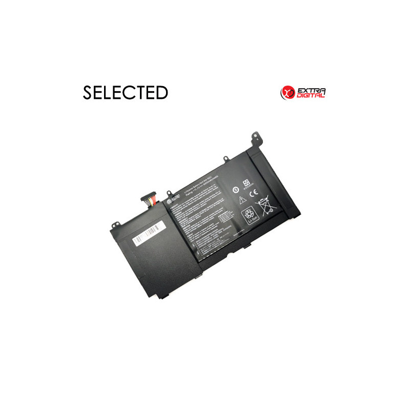 Nešiojamo kompiuterio baterija ASUS A42-S551 4400mAh, Extra Digital Selected