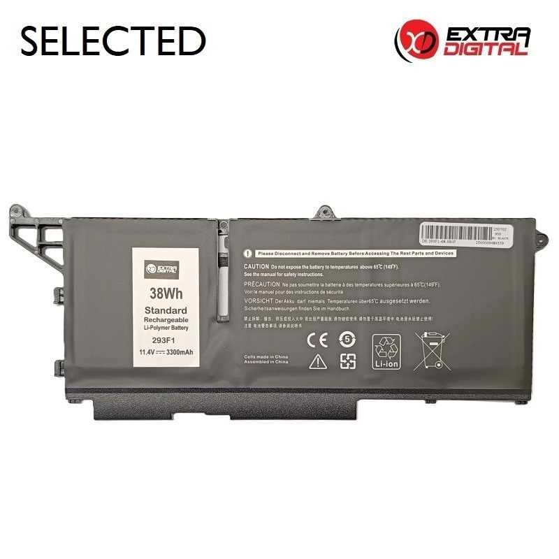 Laptop battery DELL 293F1, 3300mAh, Extra Digital Selected