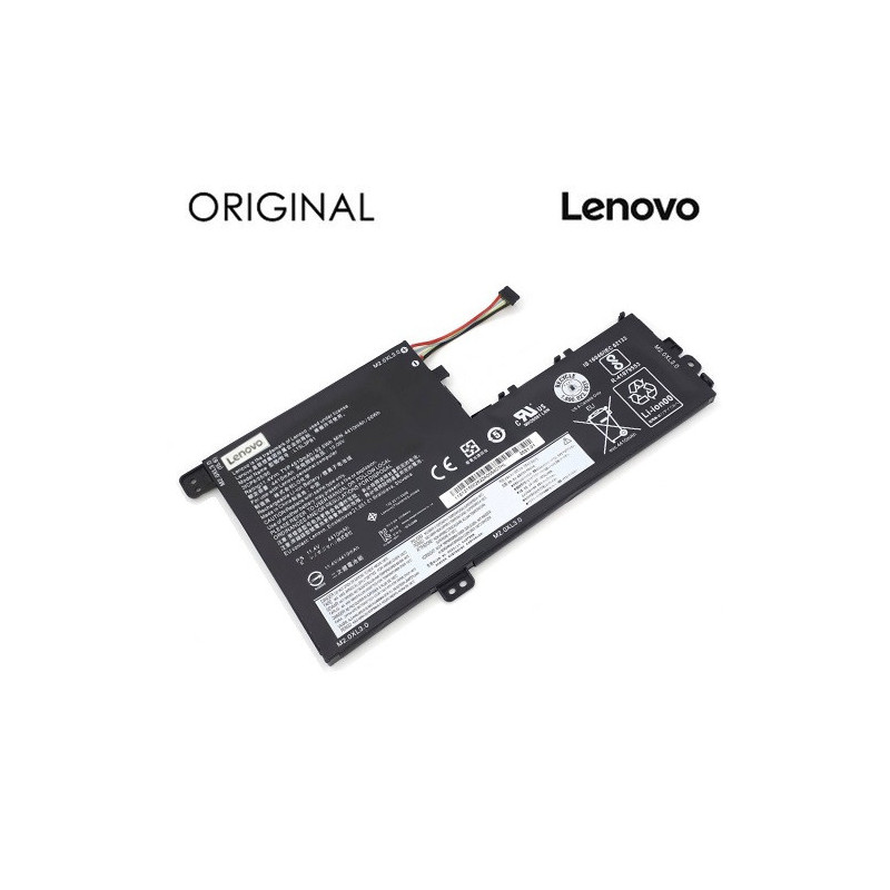 Laptop battery, Lenovo L15L3PB1, 4510mAh, Original
