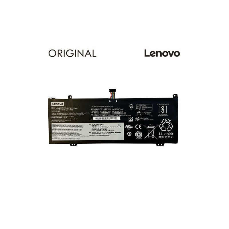 Nešiojamo kompiuterio baterija LENOVO L18M4PF0, 2865mAh, Original