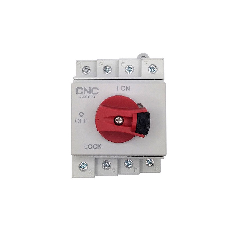 DC switch 4P, 32A, 1000VDC, Din