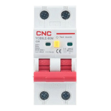 Earth leakage relay with circuit breaker, 2P, 25A, class C, 30mA, 6kA