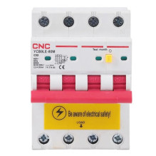 Residual current relay with...