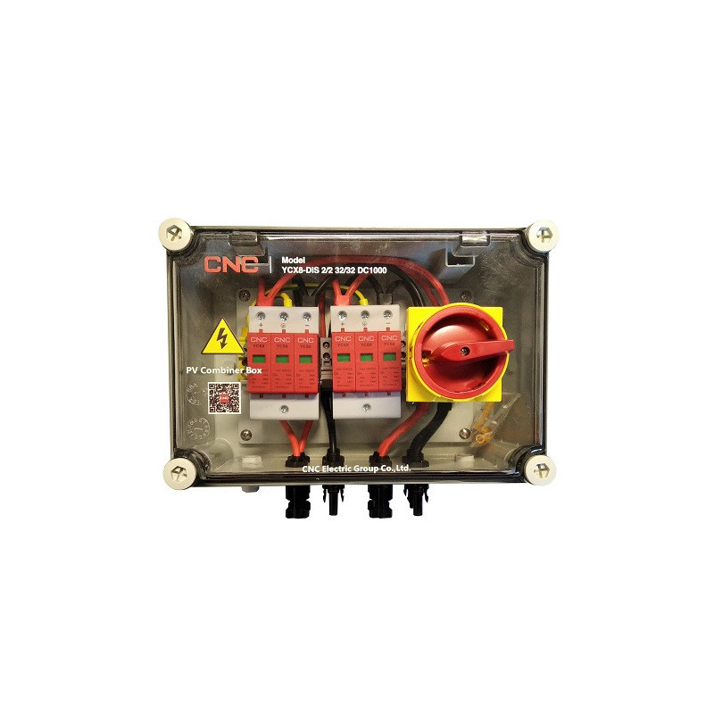 PV atjungimo skydelis, DC 2in-2out, IP66