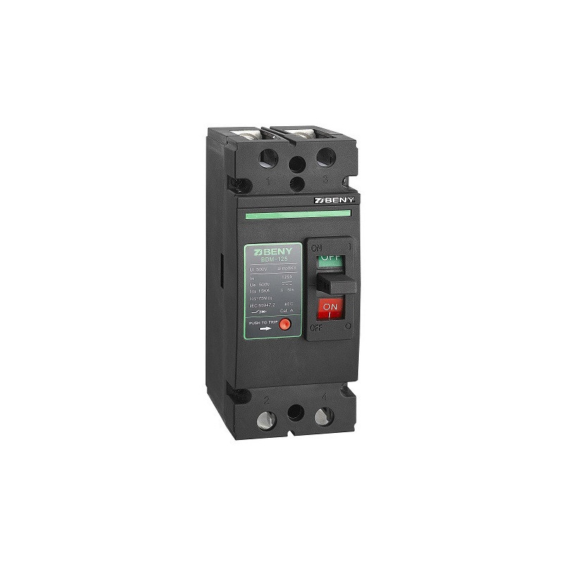 DC switch 2P, 125A, 500VDC