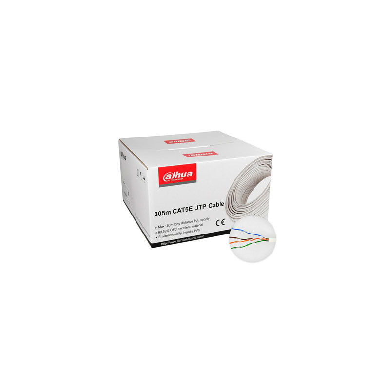 Dahua Indoor Cable CAT5E UTP 1x305m PFM920I-5EUN