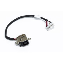 Power jack with cable, HP...