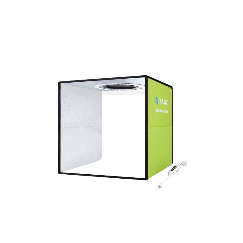Photography box with LED lighting, 30x30x30cm