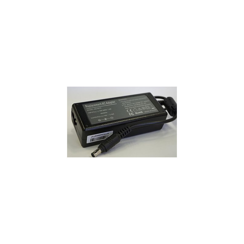 Laptop charger SAMSUNG 60W: 19V, 3.16A