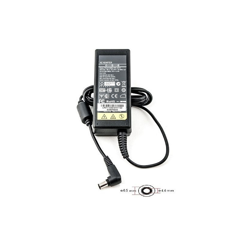 Laptop charger SONY 60W: 16V, 4A