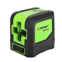 Laser cross line level up to 20m, green beam
