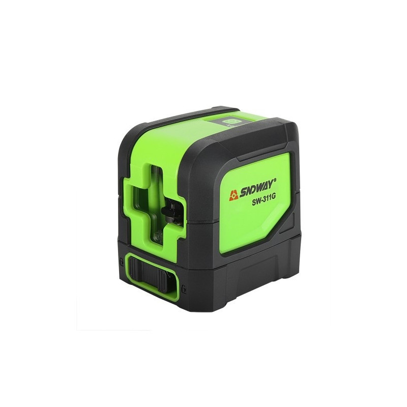 Laser cross line level up to 20m, green beam
