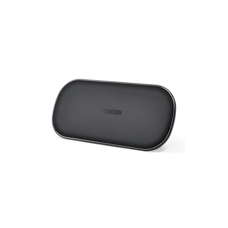 Belaidis įkroviklis CHOETECH, 18W, 2in1, juodas