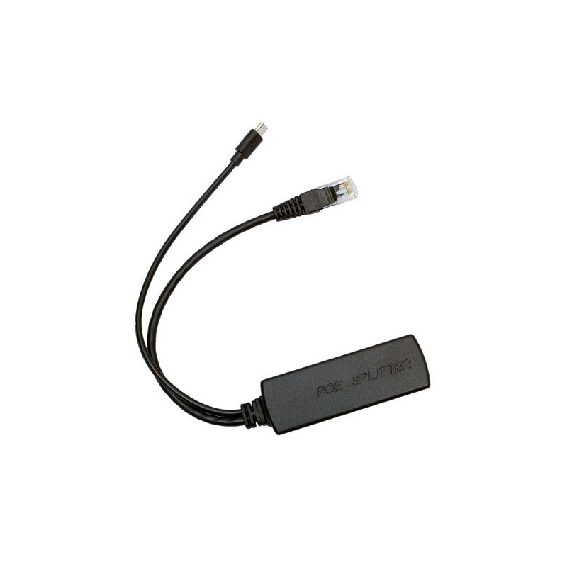 PoE 10 / 100M spliteris - Micro USB 5V 2A