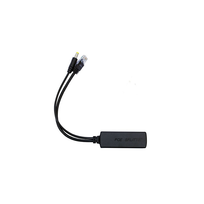 PoE 10 / 100M spliteris 25.5W