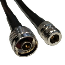 Kabelis LMR-400, 1m, N-male...