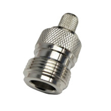 N-female crimp connector...