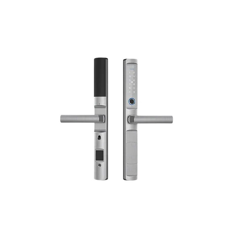 Smart lock, Tuya, Wi-Fi, fingerprint reader, RFID, (right/left, inward)