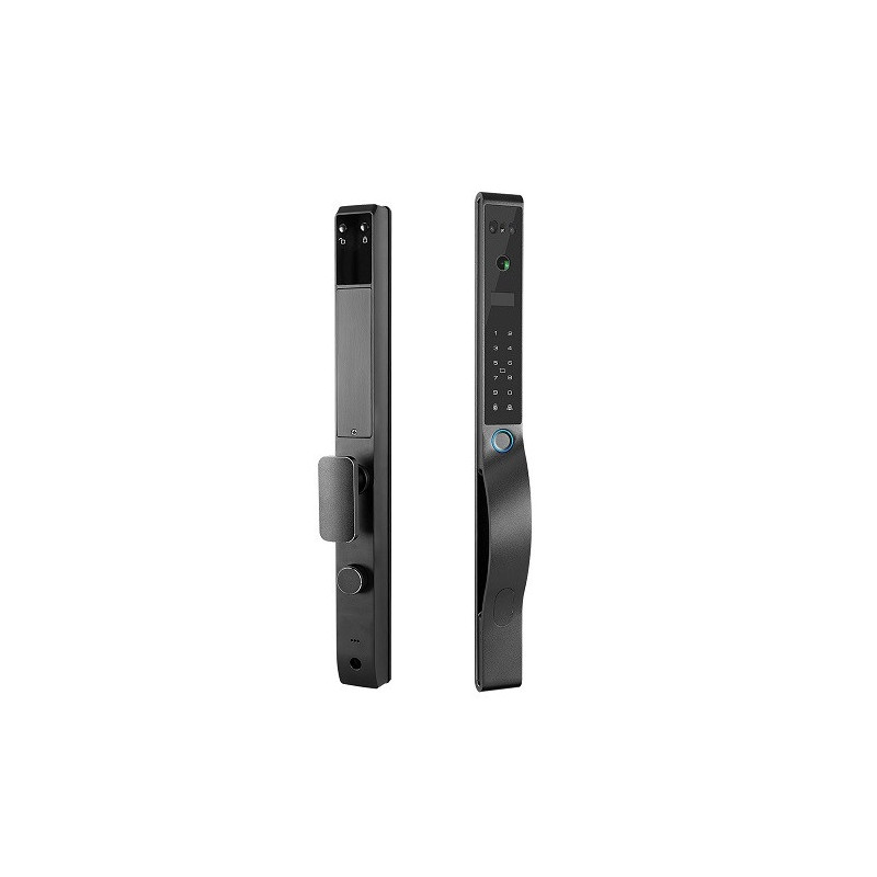Smart lock, Tuya, with facial recognition, fingerprint reader (right, inward)