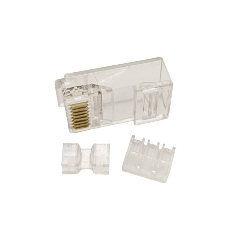 RJ45 connector UTP CAT6A, 100 pcs.