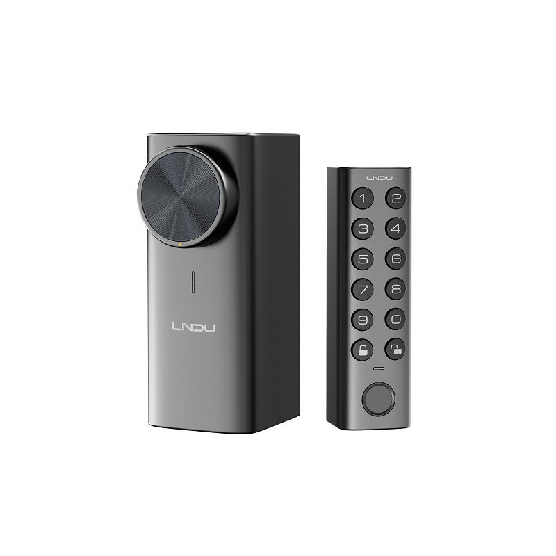 Smart lock, with fingerprint reader