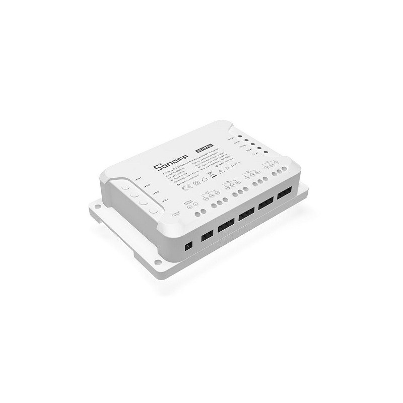 SONOFF smart 4-channel switch Wi-Fi, with RF 433MHz support, dry contact