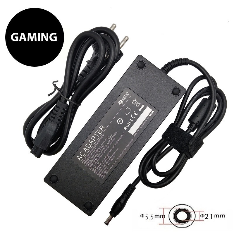 Laptop charger ACER 135W: 19V, 7.1A