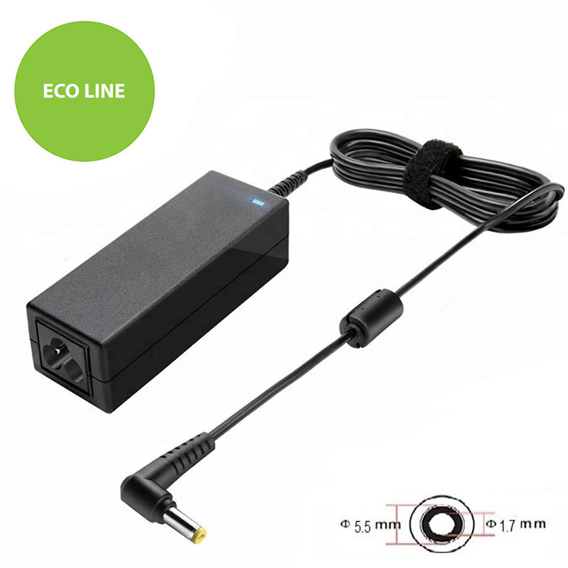 Laptop charger ACER 45W: 19V, 2.37A
