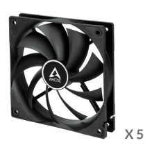 ARCTIC F12, 3-pin, 120mm, case fans, black, 5 pcs.