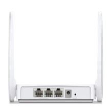 Belaidis maršrutizatorius, MERCUSYS, Wi-Fi 4 (802.11n), Duomenų perdavimo greitis 300 Mbps, Ethernet WAN: Taip, WAN jung
