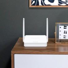 Wireless Router, MERCUSYS, Wi-Fi 4 (802.11n), Data speed 300 Mbit / s, Ethernet WAN Yes, WAN connection type RJ-45, Ethe
