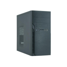 Case, CHIEFTEC, HO-12B, MidiTower, Not included, MicroATX, Colour Black, HO-12B-OP