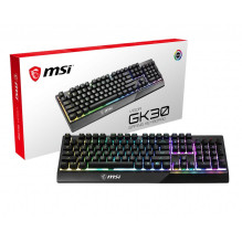 KLAVIATŪROS ŽAIDIMAI BLACK ENG / VIGOR GK30 US MSI KLAVIATŪROS ŽAIDIMAI BLACK ENG / VIGOR GK30 US MSI