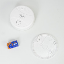 Smoke sensor PNI A024 with Wi-Fi, control from the Tuya Smart application, 9V battery supply, 85dB, sound and visual ala