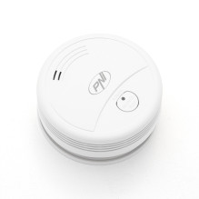 Dūmų jutiklis PNI A024 su „Wi-Fi“, valdymas iš „Tuya Smart“ programos, maitinimas iš 9 V baterijos, 85 dB, garsinis ir v