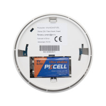 Smoke sensor PNI A024 with Wi-Fi, control from the Tuya Smart application, 9V battery supply, 85dB, sound and visual ala