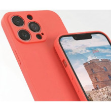 Dėklas "Liquid Silicone" skirtas Samsung S942 S26 persikinis