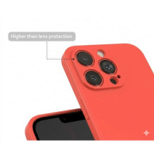 Dėklas "Liquid Silicone" skirtas Samsung S942 S26 persikinis