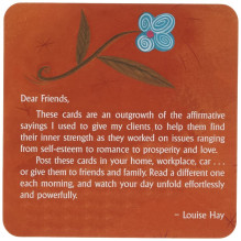 Hay House Power Thought Affirmation Cards