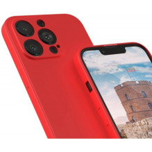 Dėklas "Liquid Silicone" skirtas Samsung A556 A55 5G raudonas