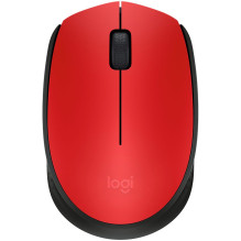 LOGITECH M171 belaidė pelė - raudona