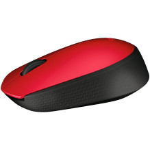 LOGITECH M171 belaidė pelė - raudona