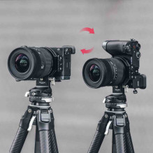 Kameros priedas - Falcam F22 &amp; F38 Greito atleidimo apačios plokštė (Sony A6700, neslystantis, riešo diržo skylės)