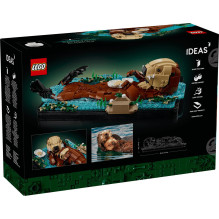 Konstruktorius - LEGO Ideas 21366 Floating Sea Otters (Lego, 1234 vnt., 80x300x190 mm)