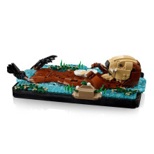 Konstruktorius - LEGO Ideas 21366 Floating Sea Otters (Lego, 1234 vnt., 80x300x190 mm)