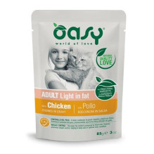 Maisto produktai - Oasy Chunks in Gravy Light in Fat Chicken 85g