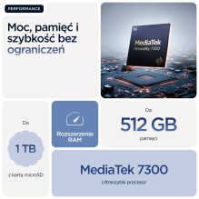 Mobilusis telefonas - Motorola Edge 60, 6.67" P-OLED, 8GB RAM, 256GB, 5200mAh, mėlyna