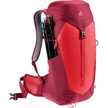 Žygio kuprinė - Deuter AC Lite 24 24L vidinė konstrukcija lietaus apsauga vyšnia / Masala
