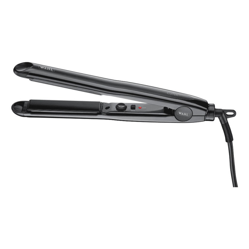 Plaukų tiesintuvas - Wahl Cutek Straightening Iron (keraminis, 150-230°C, 2.8m laidas, juodas)